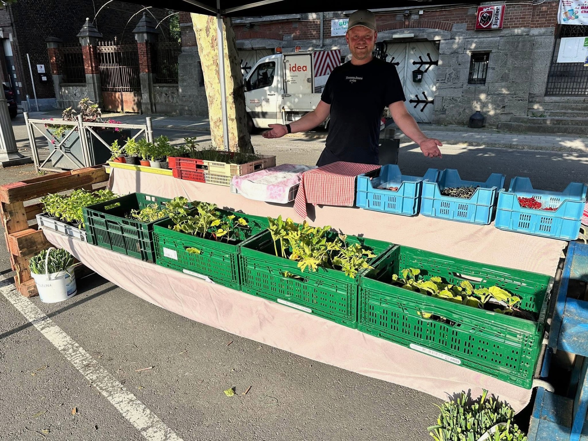 Joyeuse Entrée — marché de plants et petits fruits